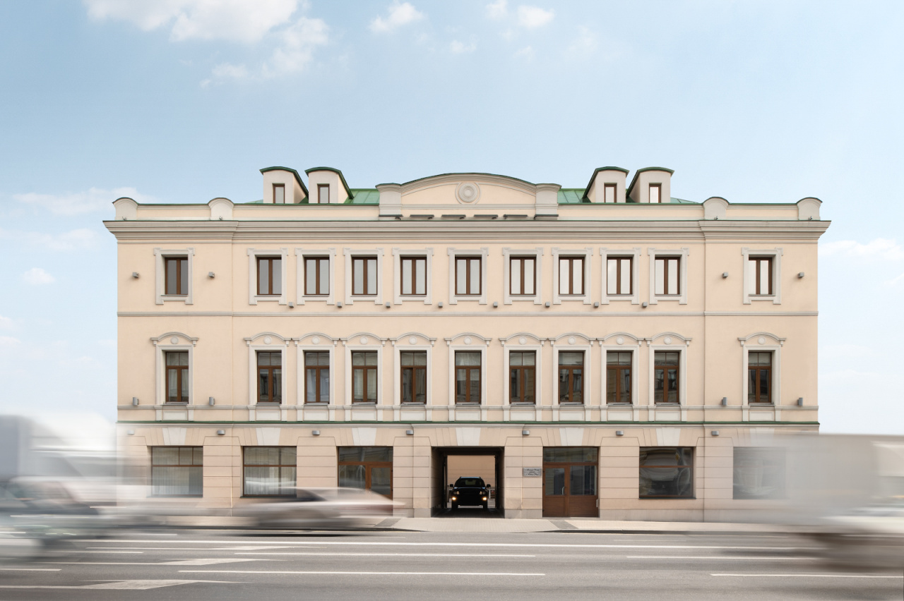 фасад дома, здание по адресу г Москва, пр-кт Мира, д 6